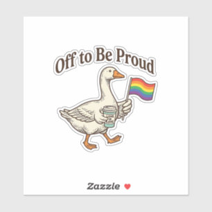 Proud Goose Pride Parade Vintage Shirt Design_1