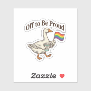 Proud Goose Pride Parade Vintage Shirt Design_1