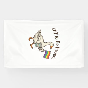 Proud Goose Pride Parade Vintage Shirt Design_1 Banner