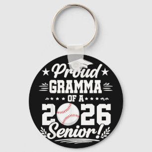 Proud gramma of a 2026 senior baseball graduate Pr Key Ring