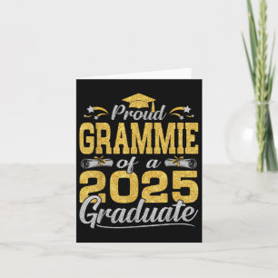 Proud Grammie Of A 2025 Graduate Graduation 2025 A Card
