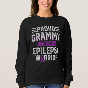Proud Grammy Of An Epilepsy Warrior Awareness Mont Sweatshirt
