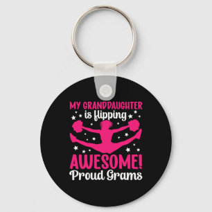 Proud Grams Of A Cheerleader Grams Cheer Grams Gra Key Ring