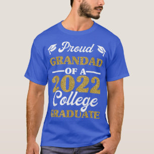 Proud Grandad Of 2022 College Graduate  Papa Gradu T-Shirt