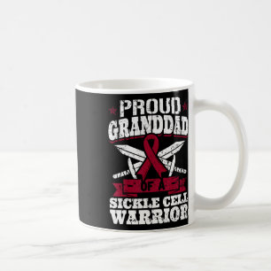 Proud Granddad Of A Sickle Cell Warrior Scd Awaren Coffee Mug