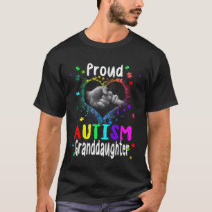 Proud Granddaughter Autism Awareness Family Matchi T-Shirt