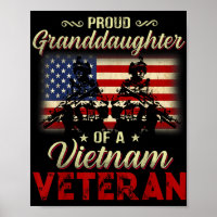Proud Granddaughter Of A Vietnam Veteran Grandpa