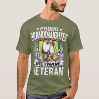Proud Granddaughter Of Vietnam Veteran  Military T-Shirt