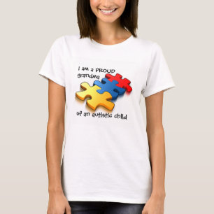 Proud Grandma Autistic Child T-Shirt