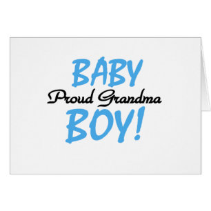 Proud Grandma Baby Boy T shirts and Gifts