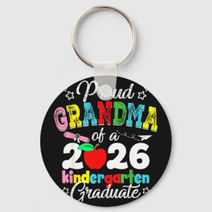 Proud grandma of 2026 kindergarten graduationProud Key Ring