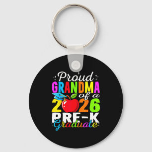 Proud grandma of 2026 pre-k graduate mothers day key ring