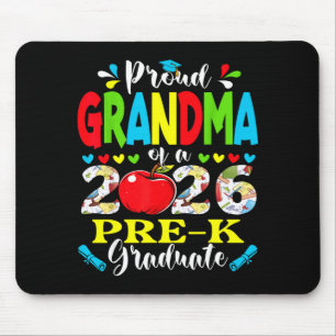 Proud grandma of 2026 pre-k graduate mothers day mouse pad