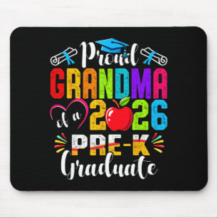 Proud grandma of 2026 pre-k graduate mothers day mouse pad