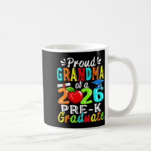 Proud grandma of 2026 pre-k graduate mothers dayPr Coffee Mug