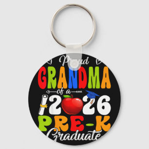 Proud grandma of 2026 pre-k graduate mothers dayPr Key Ring