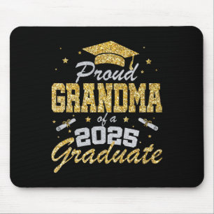 Proud Grandma Of A 2025 Graduate Senior Cl Of 2025 Mouse Pad