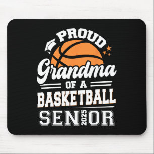 Proud Grandma Of A 2025 Senior Sketll Graduation Mouse Pad