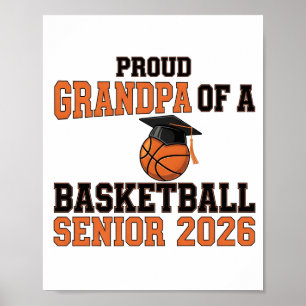 Proud Grandma of a 2026 Football Senior Class Post Poster