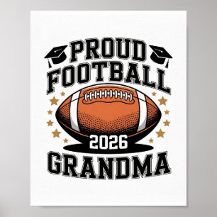 Proud Grandma of a 2026 Football Senior Class Poster