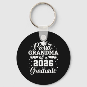 Proud Grandma Of A 2026 Graduate Senior 2026 Gradu Key Ring