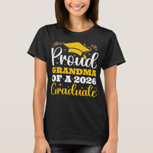 Proud Grandma Of A 2026 Personalised Graduation T-Shirt
