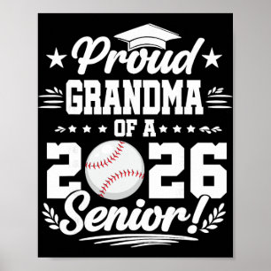 Proud Grandma Of A 2026 Senior Sell Graduate _1  Poster