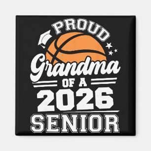 Proud Grandma Of A 2026 Senior Sketll Graduation G Magnet