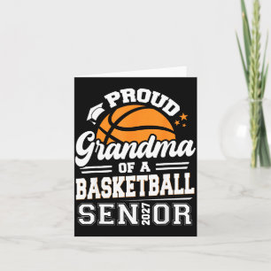 Proud grandma of a basketball senior 2027 card