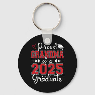 Proud Grandma Of A Cl Of 2025 Graduate For Graduat Key Ring