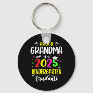 Proud Grandma Of A Cl Of 2025 Kindergarten Graduat Key Ring