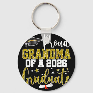 Proud Grandma Of A Cl Of 2026 Graduate Senior Key Ring