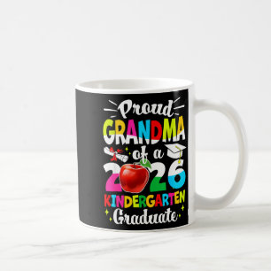 Proud grandma of a class of 2026 graduate kids  coffee mug
