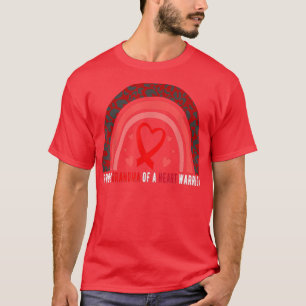 Proud Grandma Of A Heart Warrior CHD Awareness  T-Shirt