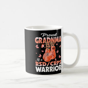 Proud Grandma Of A Rsd Crps Warrior Awareness Boxi Coffee Mug