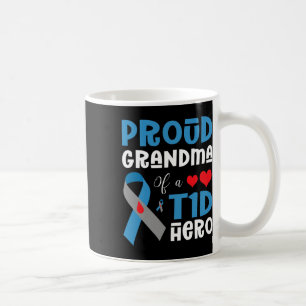 Proud Grandma Of A T1d Hero Type 1 Diabetes Awaren Coffee Mug