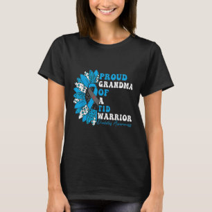Proud Grandma Of A T1d Warrior Type 1 Diabetes T-Shirt