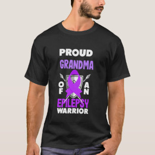 Proud Grandma Of An Epilepsy Warrior Epilepsy T-Shirt