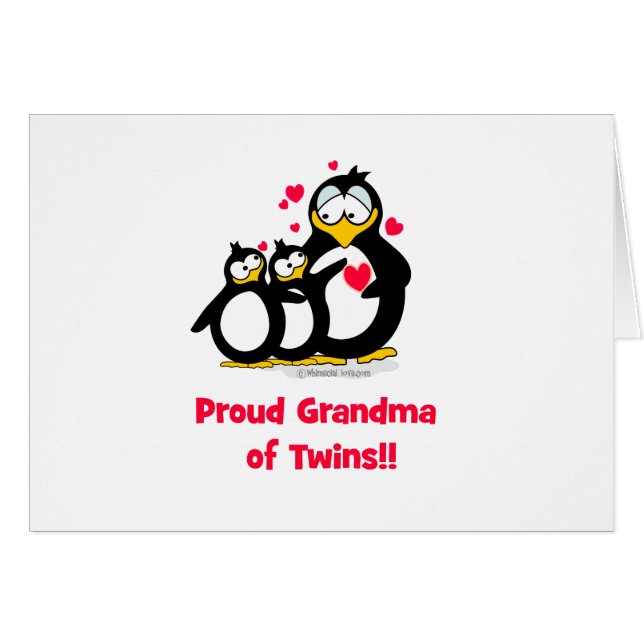 Proud Grandma of Twins (Front Horizontal)