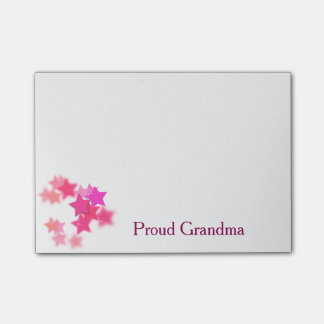 Proud Grandma Post It Notes