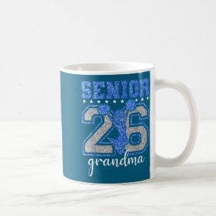 Proud Grandma Senior Cheer Leader 2026 Graduation Coffee Mug