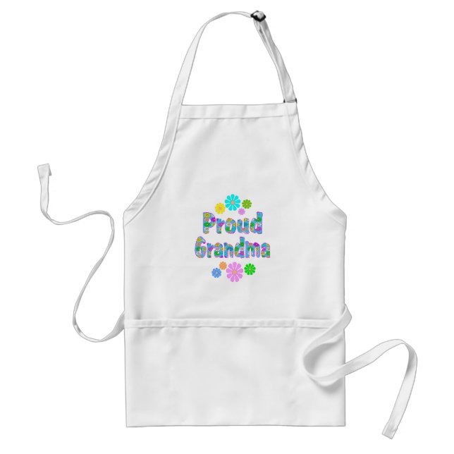 Proud Grandma Standard Apron (Front)