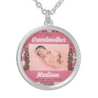 Proud Grandmother Baby Pink and Brown Photo