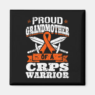 Proud Grandmother Of A Crps Warrior Rsd Awareness Magnet