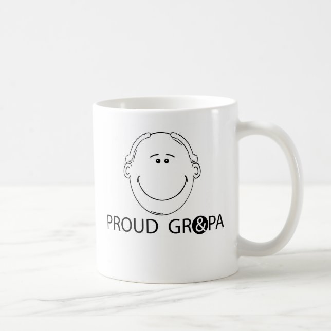 Proud Grandpa Coffee Mug (Right)