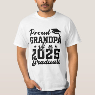 PROUD GRANDPA OF 2025 GRADUATE CLASS OF 2025 T-Shirt