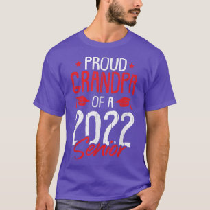 Proud Grandpa Of A 2022 Senior Graduation Grandfat T-Shirt