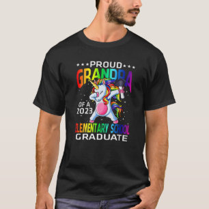 Proud Grandpa Of A 2023 Elementary School Graduate T-Shirt