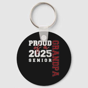 Proud Grandpa Of A Cl Of 2025 Senior Graduation 25 Key Ring