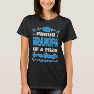 Proud Grandpa Of A Cl Of 2026 Graduate Shirt Famil